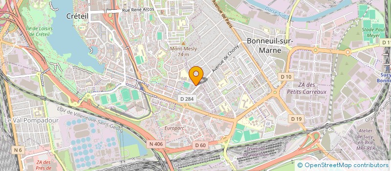 localisation de l'entreprise KELI FRANCE à CRETEIL