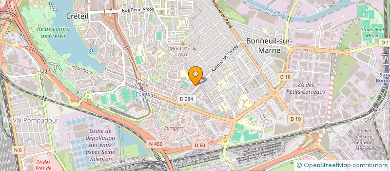 localisation de l'entreprise KELI GROUPE CORPORATION à CRETEIL