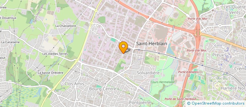 localisation de l'entreprise KELIAS à SAINT-HERBLAIN