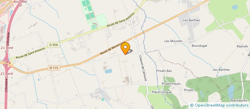 localisation de l'entreprise KELICIA  MONTAUBAN