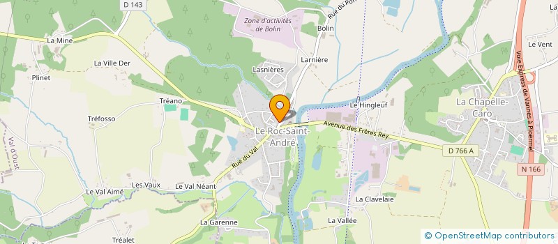 localisation de l'entreprise KELIFAN à SERENT