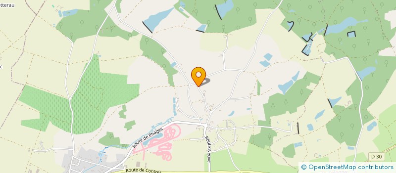 localisation de l'entreprise KELINE  LE CONTROIS-EN-SOLOGNE