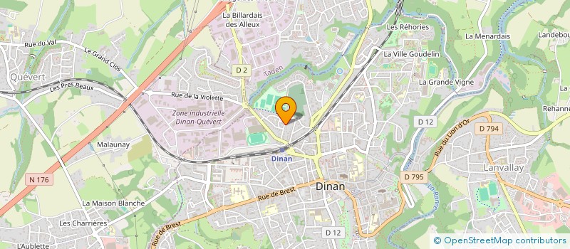 localisation de l'entreprise KELIUS à DINAN