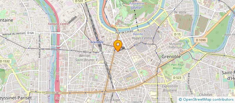 localisation de l'entreprise KELJEU à GRENOBLE