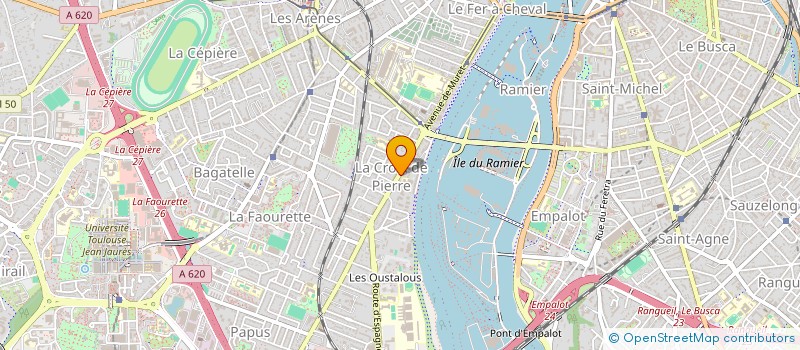 localisation de l'entreprise KELJU à TOULOUSE
