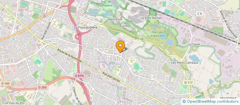 localisation de l'entreprise KELLBA  TRELAZE