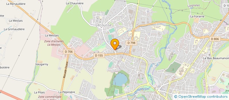 localisation de l'entreprise KELLE  LECOUSSE