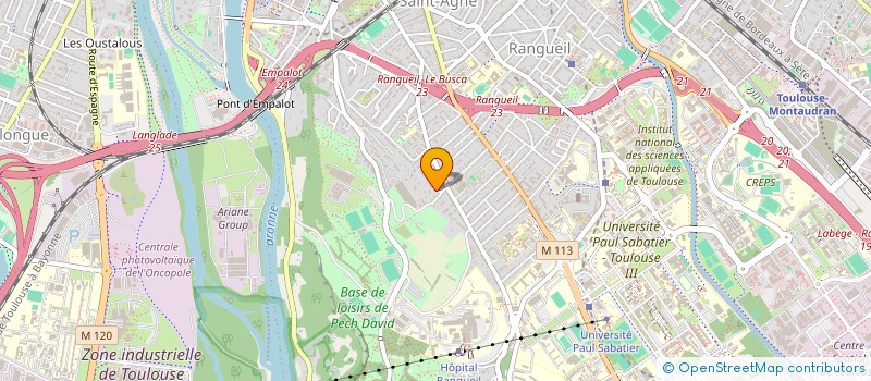 localisation de l'entreprise KELLER CNNF à TOULOUSE