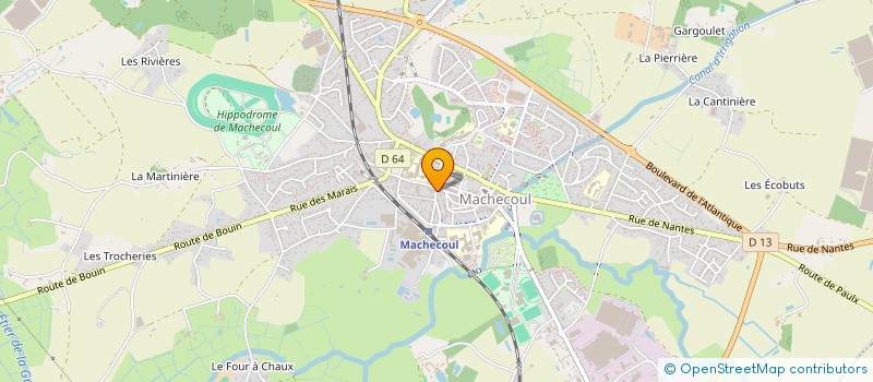 localisation de l'entreprise KELLER ELEKTRONIK FRANCE à MACHECOUL-SAINT-MEME