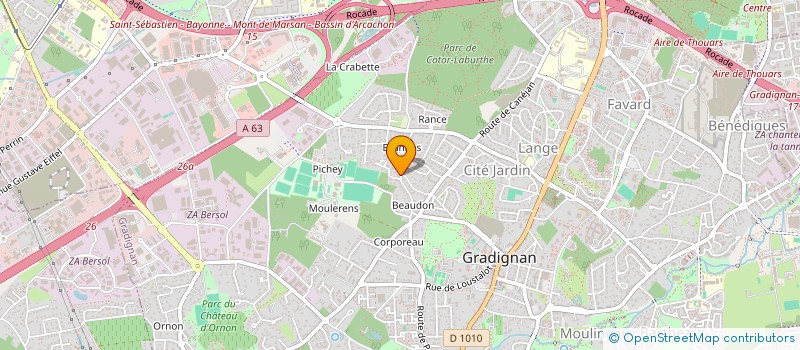 localisation de l'entreprise KELLER EXPERTISES ET CONSEILS à GRADIGNAN