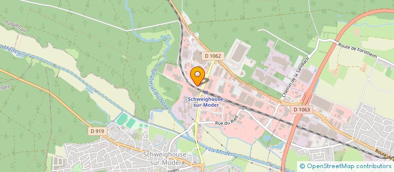 localisation de l'entreprise KELLER HABITAT  GUNDERSHOFFEN