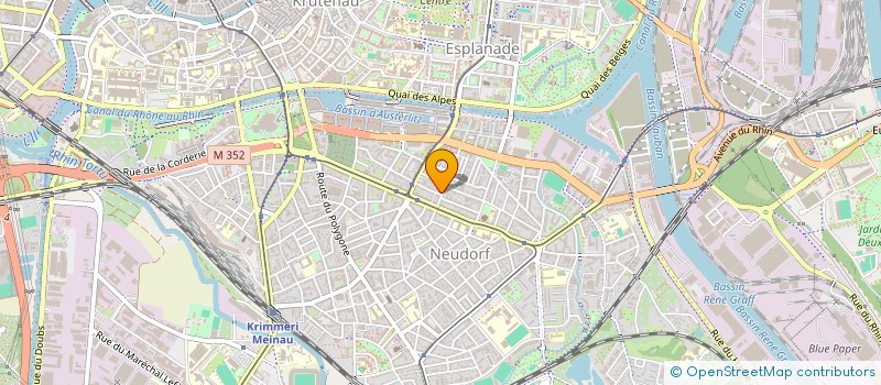 localisation de l'entreprise KELLER / HOFFMANN à STRASBOURG