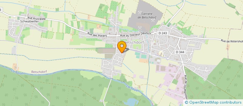 localisation de l'entreprise KELLER JEAN MARIE ET THARCISSE à BETSCHDORF