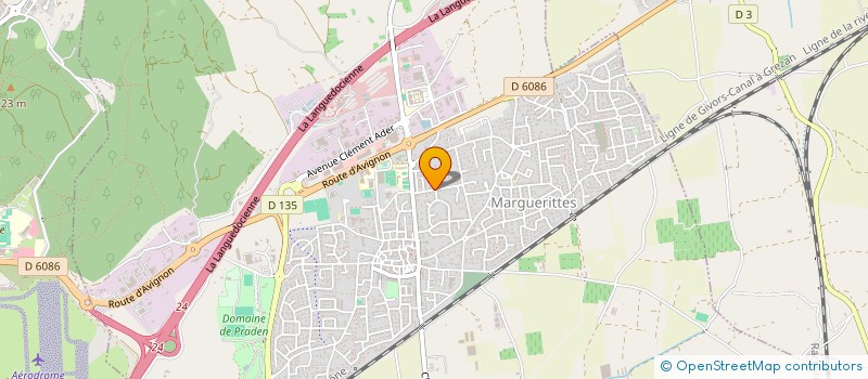 localisation de l'entreprise KELLER-MAURINES BITON  MARGUERITTES