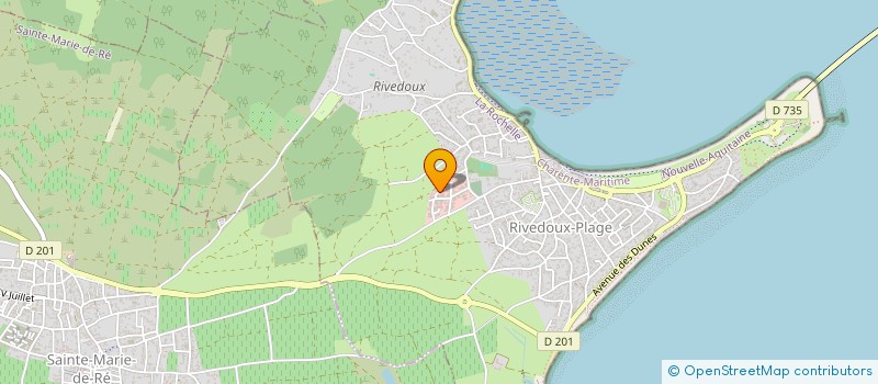 localisation de l'entreprise KELLER-RE  RIVEDOUX-PLAGE