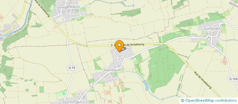 localisation de l'entreprise KELLER SOTAM  KIENHEIM