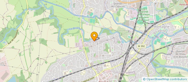 localisation de l'entreprise KELLERMANN  ECKBOLSHEIM