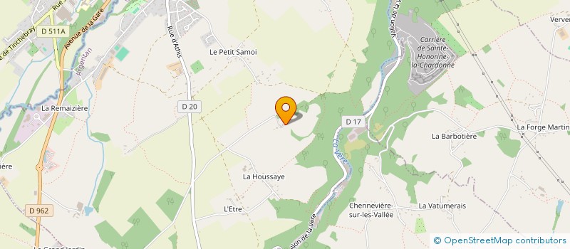 localisation de l'entreprise KELLIS à SAINT-PIERRE-DU-REGARD