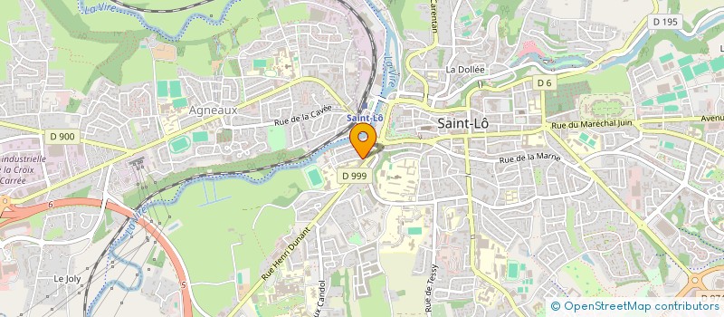 localisation de l'entreprise KELLY  SAINT-LO