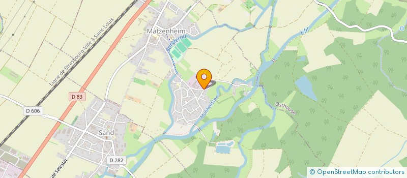 localisation de l'entreprise KELLY  MATZENHEIM