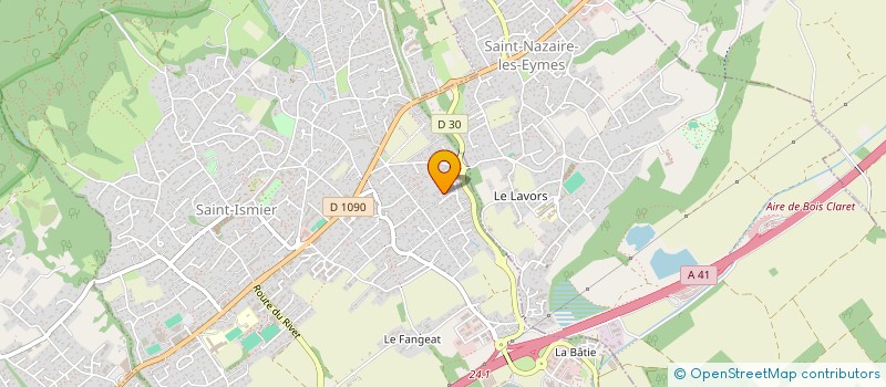 localisation de l'entreprise KELLY à SAINT-ISMIER