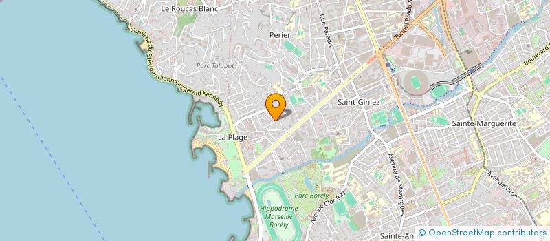 localisation de l'entreprise KELLY à MARSEILLE