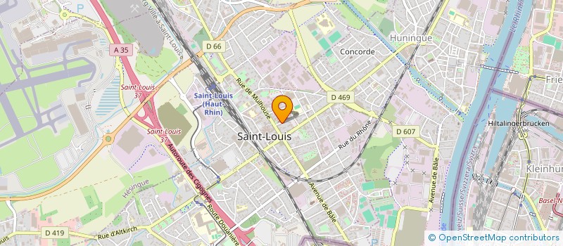 localisation de l'entreprise KELLY GOUDS à SAINT-LOUIS