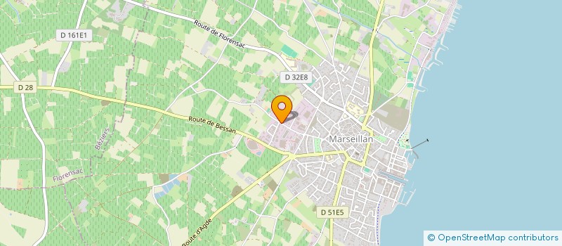 localisation de l'entreprise KELLY PROJETS à MARSEILLAN