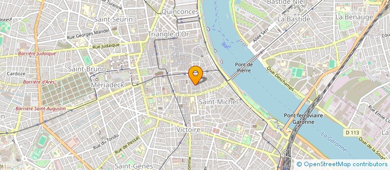 localisation de l'entreprise KELLY'S SOUL FOOD  BORDEAUX