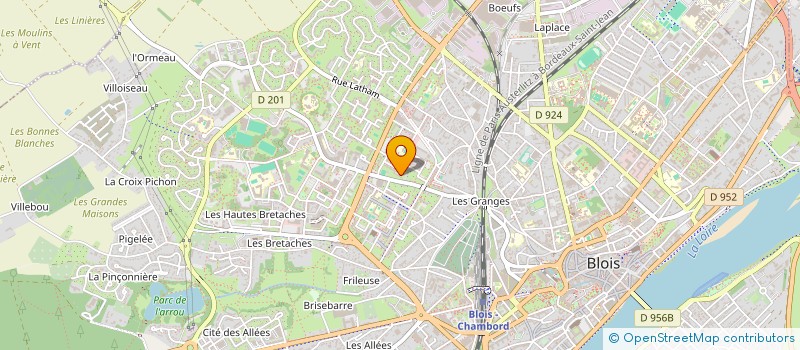 localisation de l'entreprise KELLY SCIENTIFIQUE  BLOIS