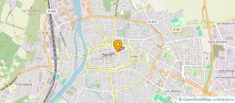 localisation de l'entreprise KELLY SERVICES PRO  SENS