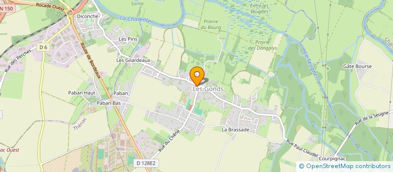 localisation de l'entreprise KELLYSUPIMOB à LES GONDS