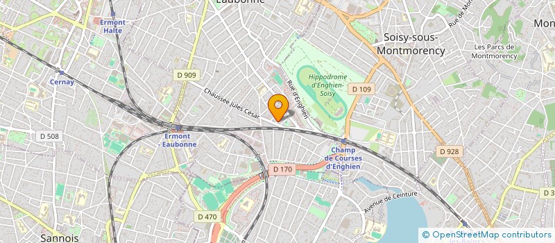 localisation de l'entreprise KELMA G&CO à EAUBONNE
