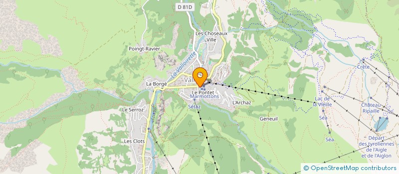 localisation de l'entreprise KELMAR  VALLOIRE