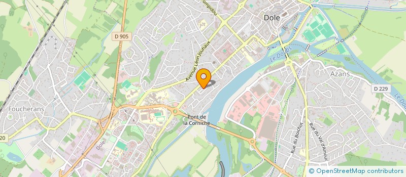 localisation de l'entreprise KELMENDI à DOLE