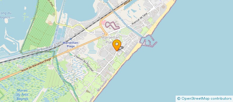 localisation de l'entreprise KELOAX à MARSEILLAN