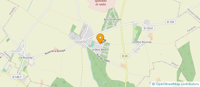 localisation de l'entreprise KELON CONSULTING à FAVIERES