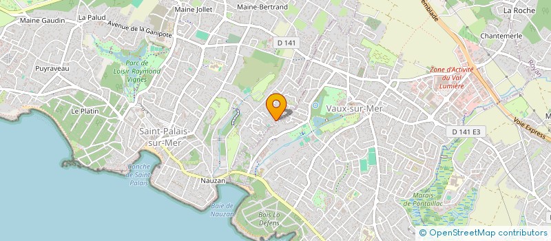localisation de l'entreprise KELONIA à SAINT-PALAIS-SUR-MER