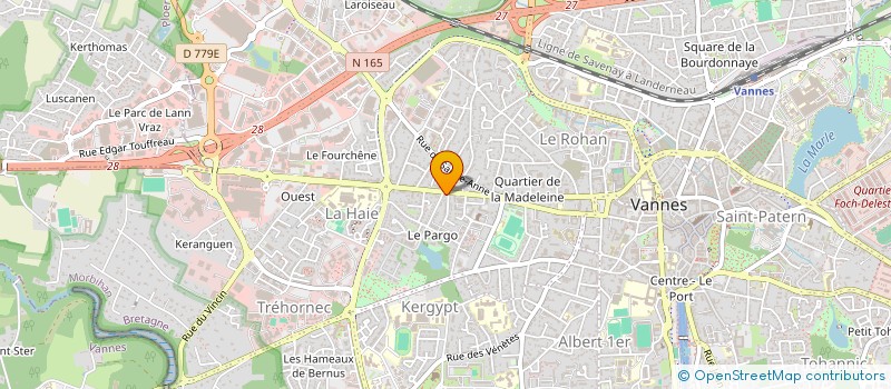 localisation de l'entreprise KELONIA à VANNES