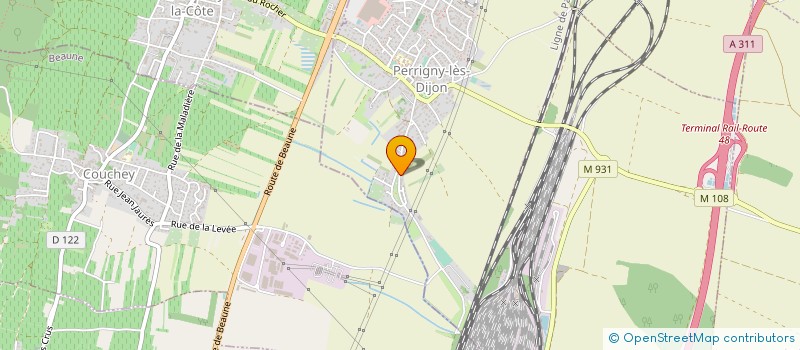 localisation de l'entreprise KELOT  PERRIGNY-LES-DIJON