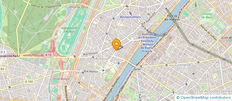 localisation de l'entreprise KELROSS VILLA MODERNE  PARIS