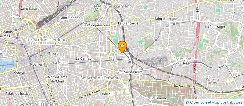 localisation de l'entreprise KELS ELECTRICITE SERVICE à MARSEILLE