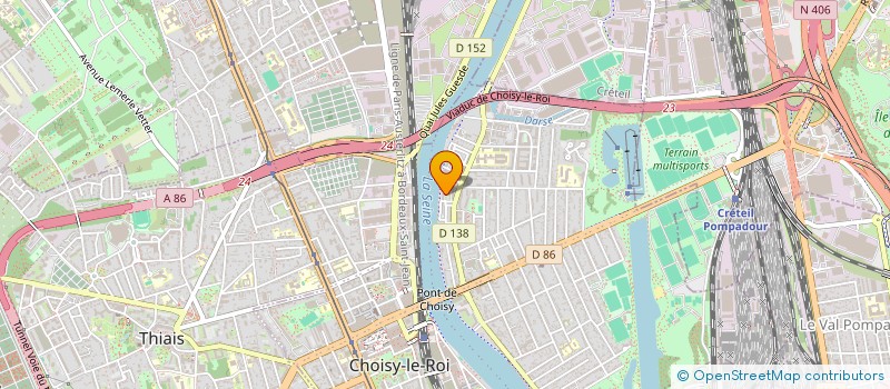 localisation de l'entreprise KELSURPRISE.COM à CHOISY-LE-ROI