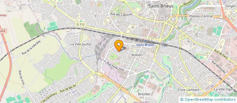 localisation de l'entreprise KELTDISP à SAINT-BRIEUC