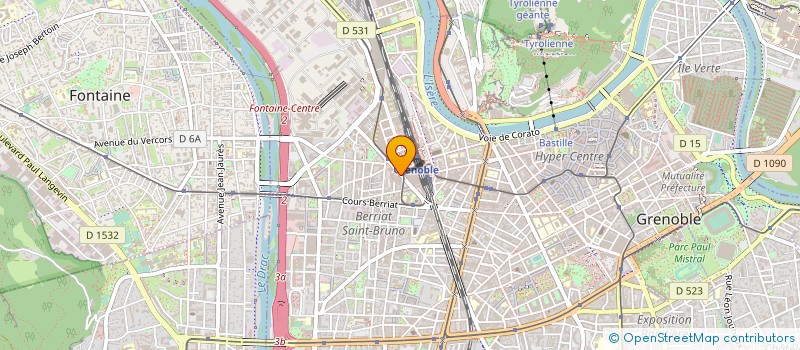 localisation de l'entreprise KELTEN AVOCATS GRENOBLE  GRENOBLE