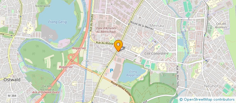 localisation de l'entreprise KELTIA à STRASBOURG