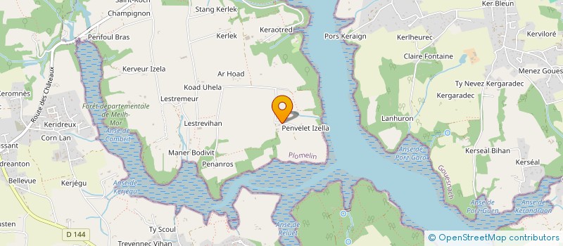 localisation de l'entreprise KELTIA-MUSIQUE AIRS  PLOMELIN