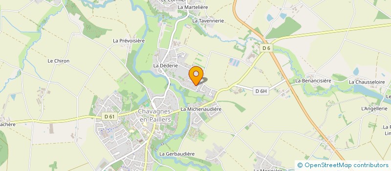 localisation de l'entreprise KELULO  CHAVAGNES-EN-PAILLERS