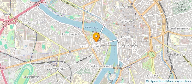 localisation de l'entreprise KELVAL à TOULOUSE