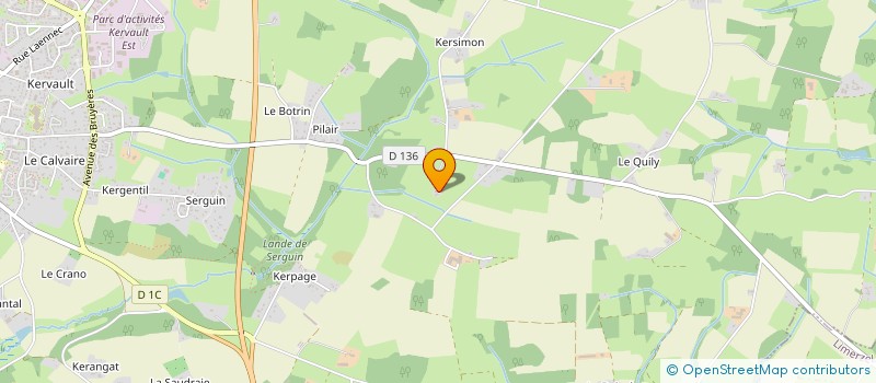 localisation de l'entreprise KELVEZ  QUESTEMBERT